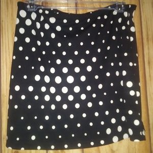 Express Polka Dot Miniskirt